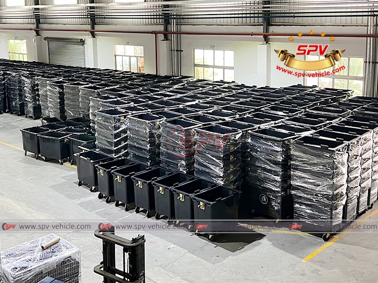 SPV 660L Trash Bins Storage Workshop